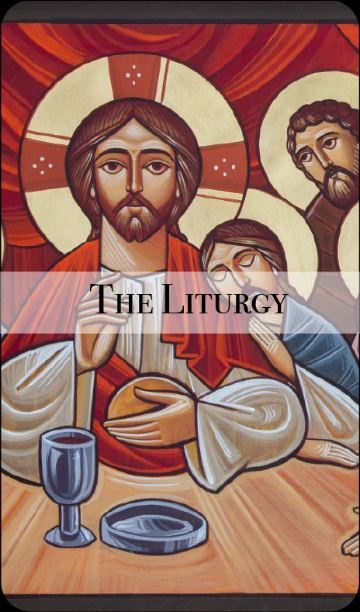 The Liturgy deck cover: Christ at the Last Supper
